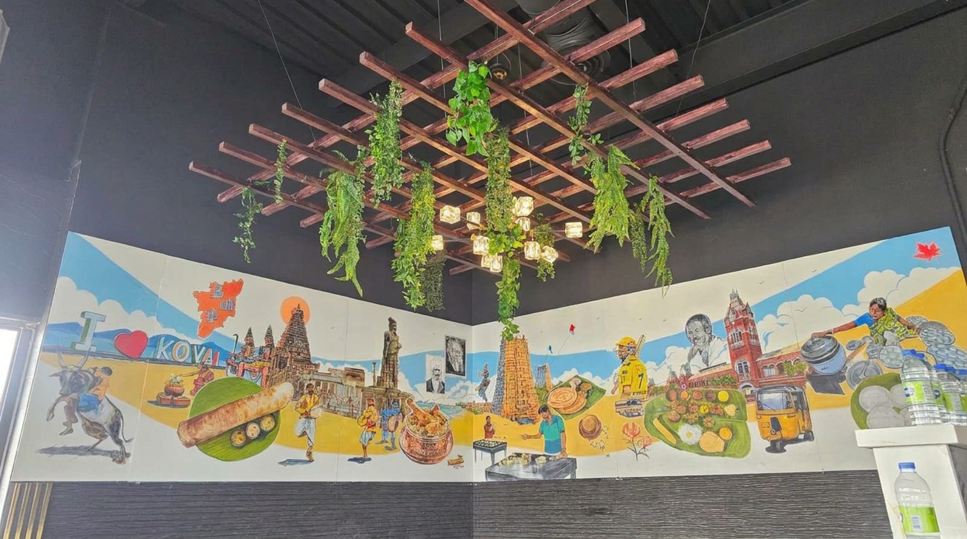Tamil Nadu on every wall and plate