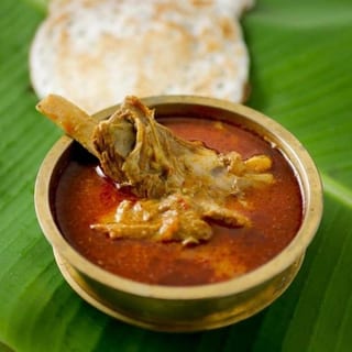 Kal Dosai(2 piece) - Mutton Curry
