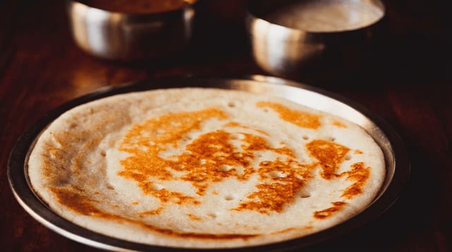 Plain Uthappam.