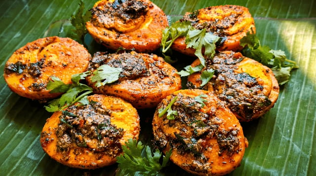 Egg Pepper Fry.