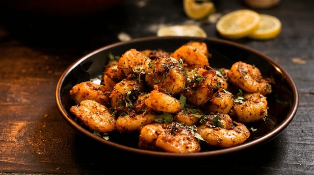 Prawn Roast.
