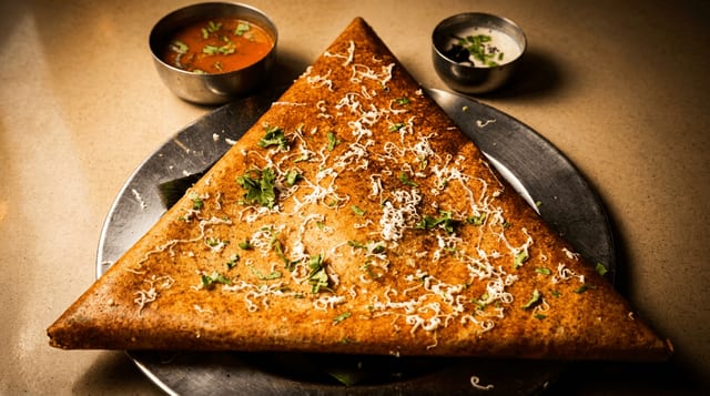 Chicken Cheese Dosai.