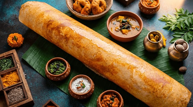 Plain Dosai.