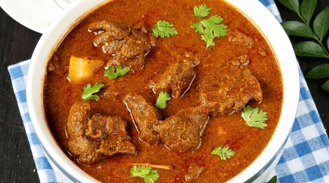 Chettinad Mutton Curry.