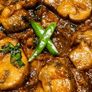 Chettinad Mushroom Curry