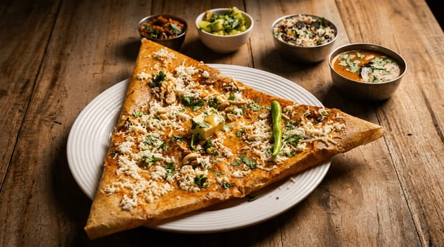 Paneer Dosai.