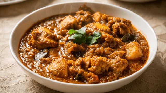 Chettinad Chicken Curry.