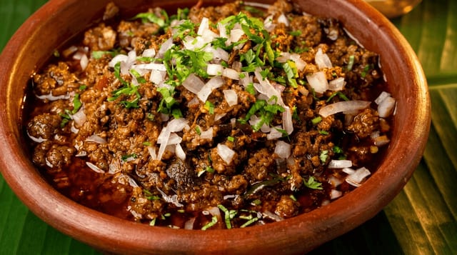 Mutton Keema Masala.