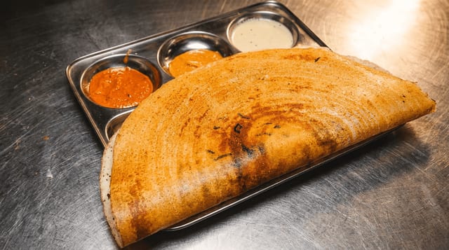 Ghee Podi Masala Dosai.