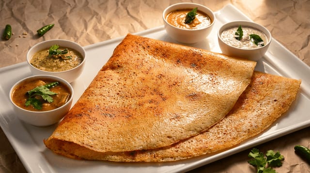 Egg Kara Dosai.