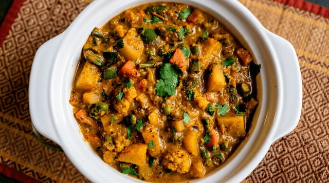Chettinad Mix-Veg Curry.