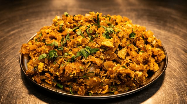 Arapalayam Chicken Kothu Parotta.