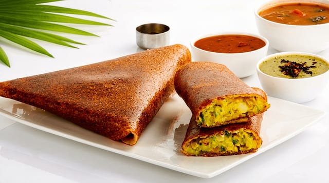 Onion Masala Dosai.